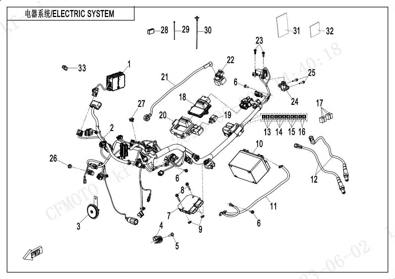ELECTRIC SYSTEM - F15