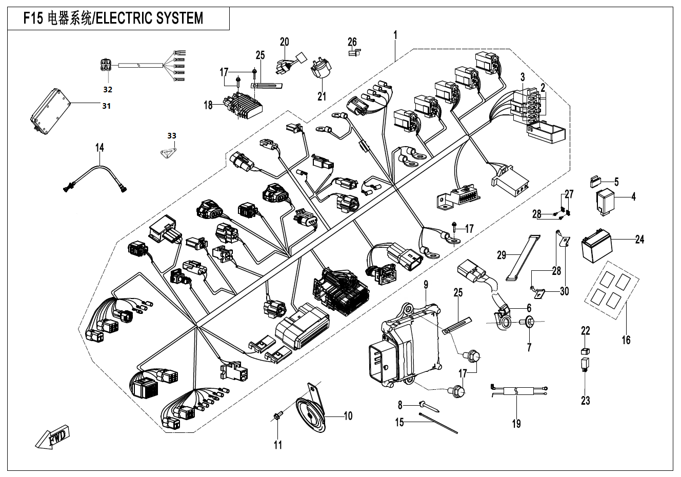 ELECTRIC SYSTEM - F15