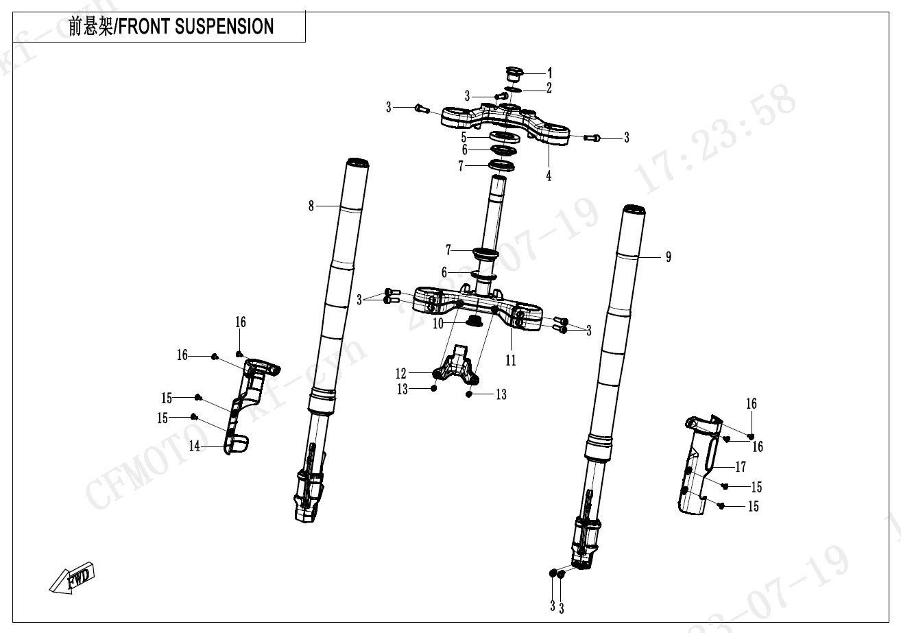 FRONT SUSPENSION - F05-V1