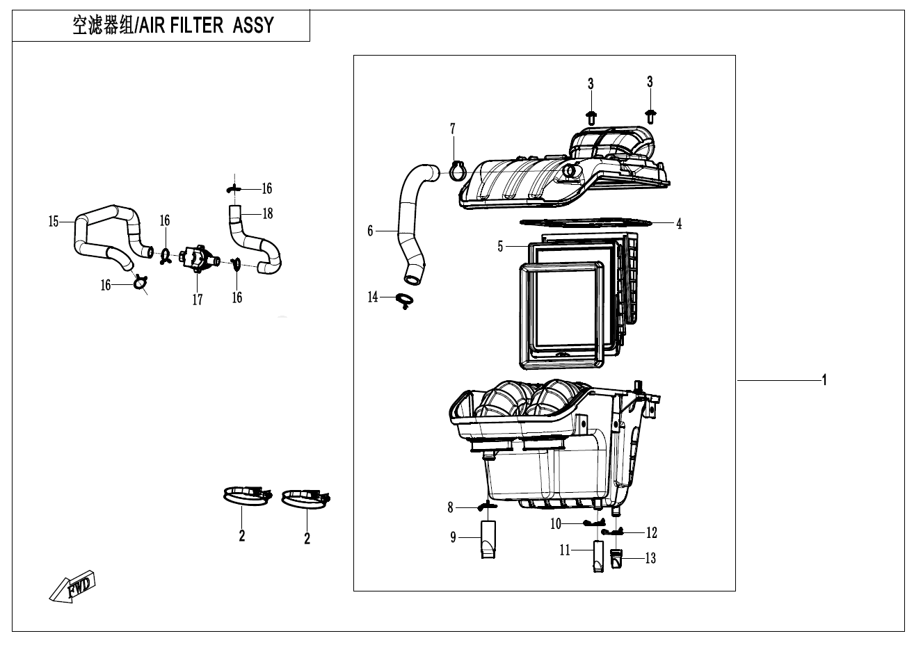 AIR FILTER - F41