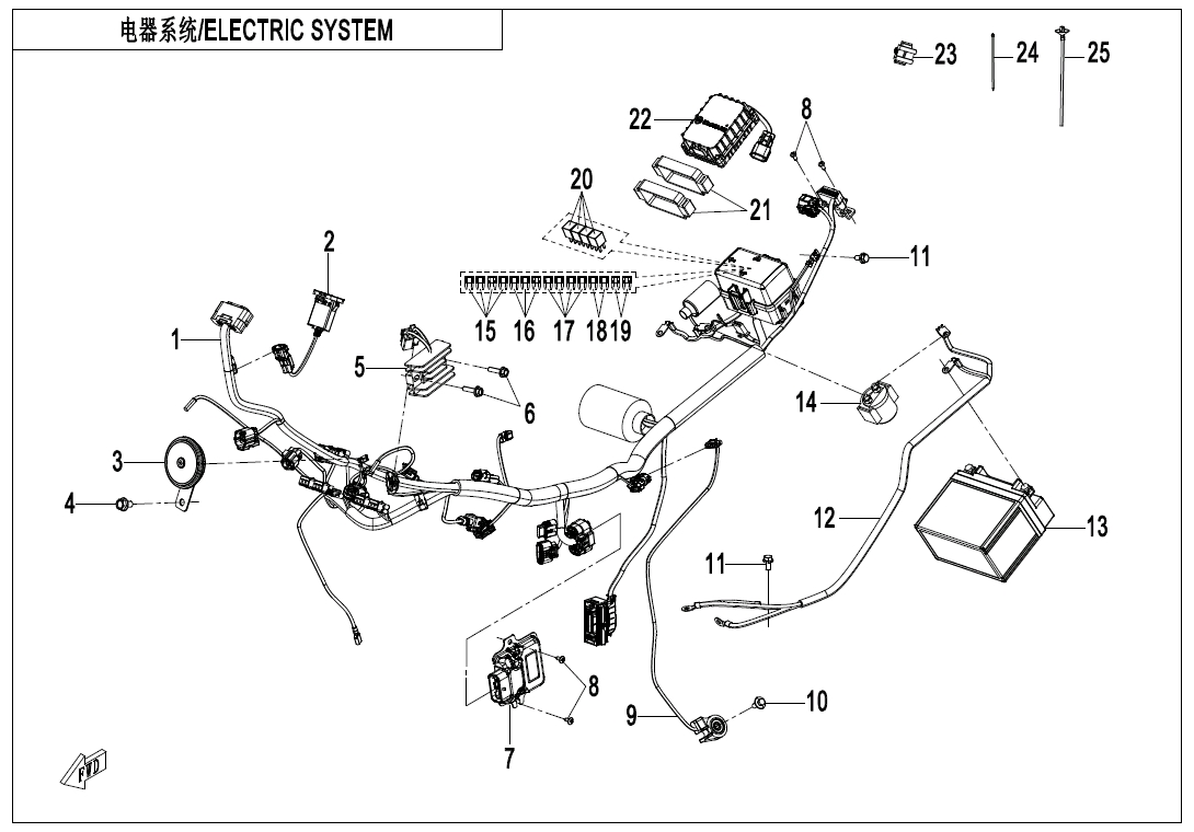 ELECTRIC SYSTEM - F15