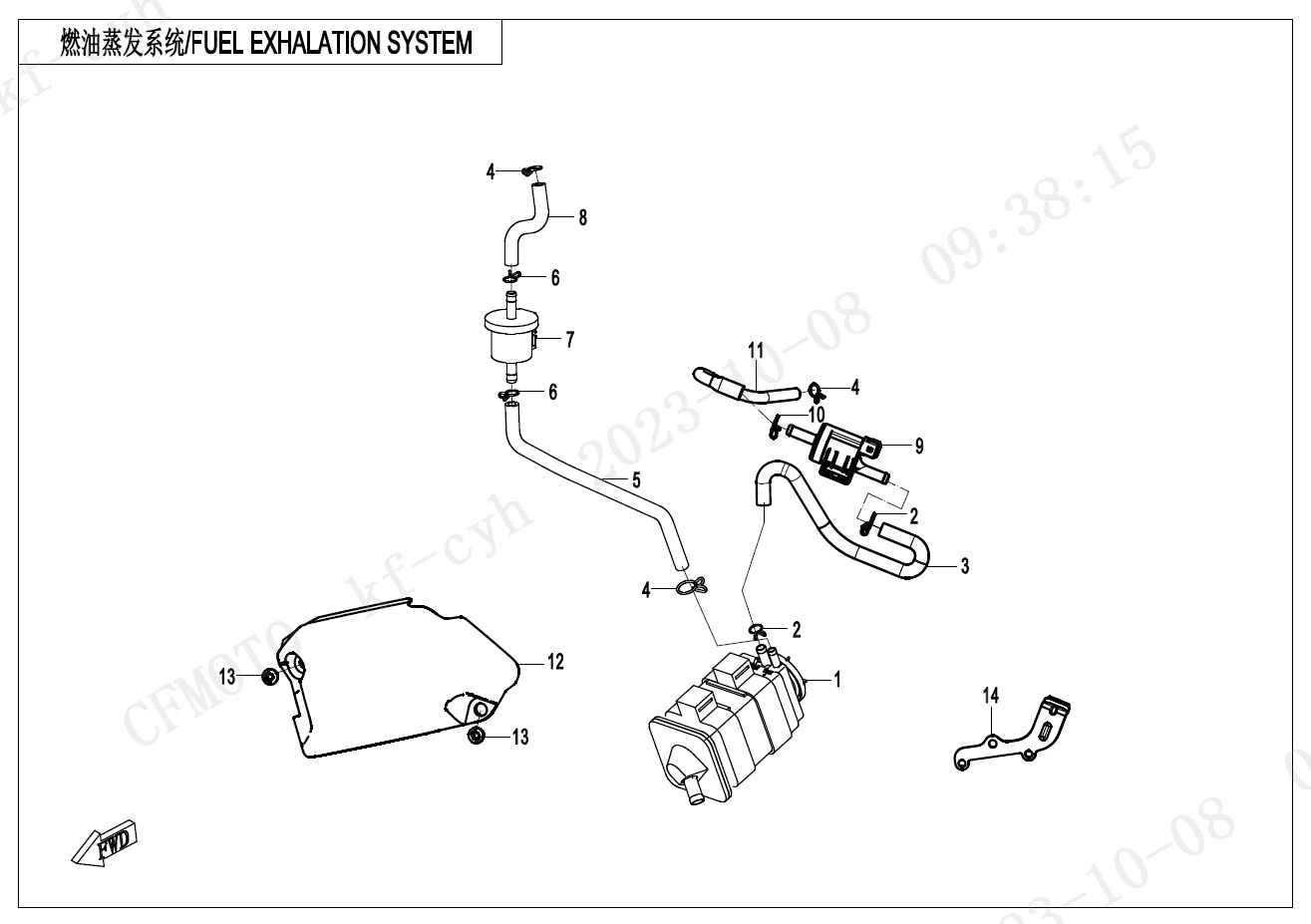 FUEL VAPORIZATION SYSTEM - F36