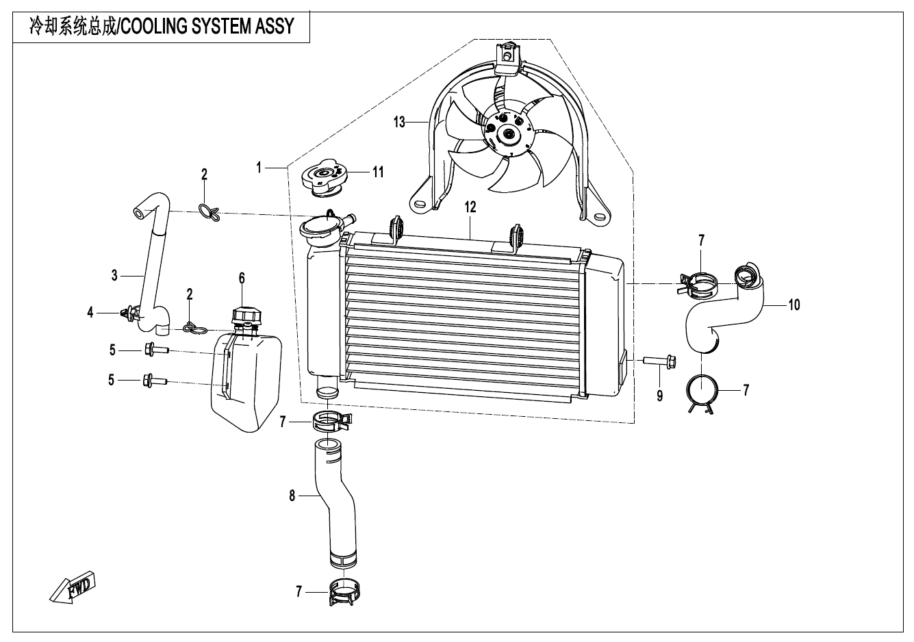 COOLING SYSTEM - F18