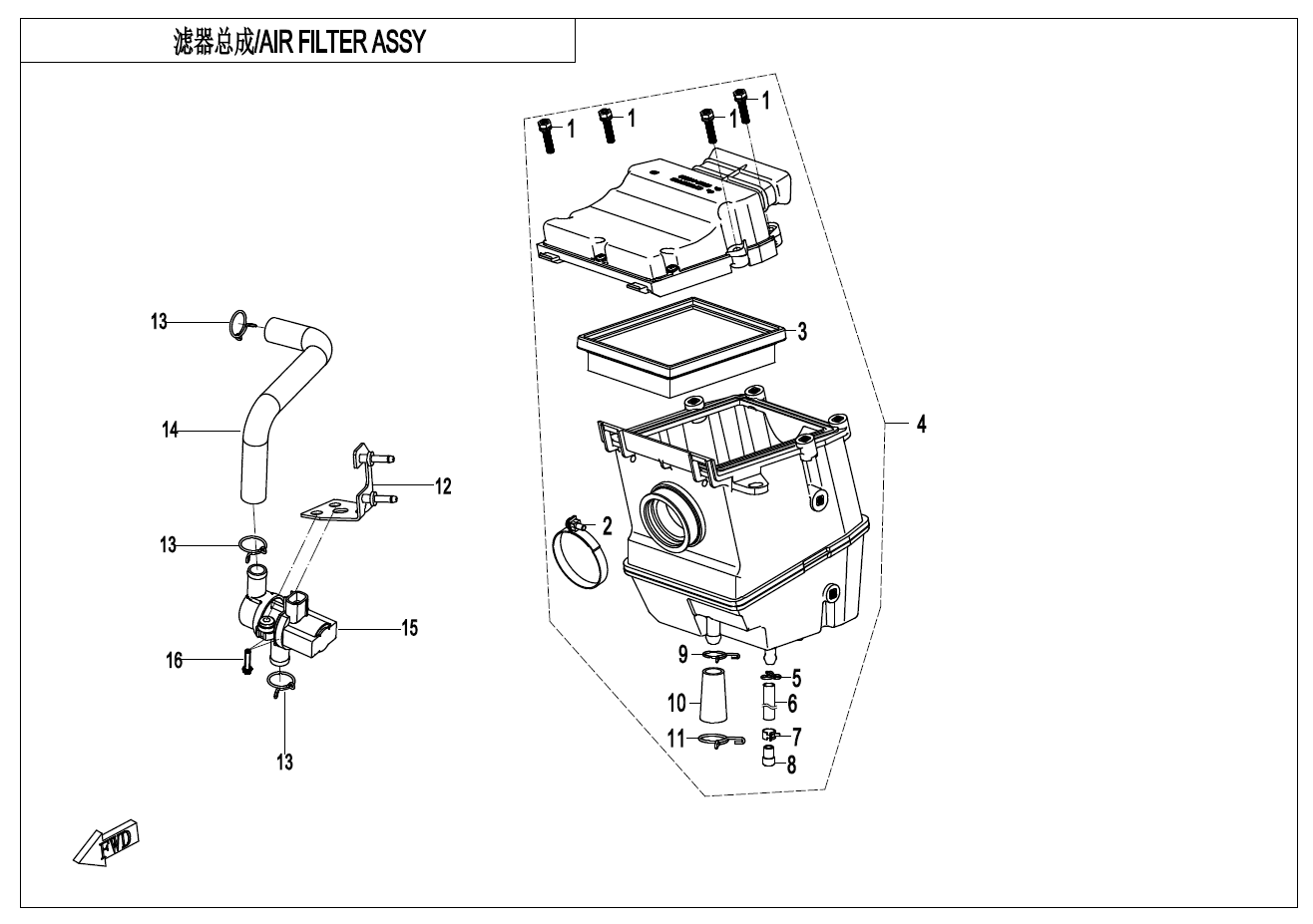 AIR FILTER - F41