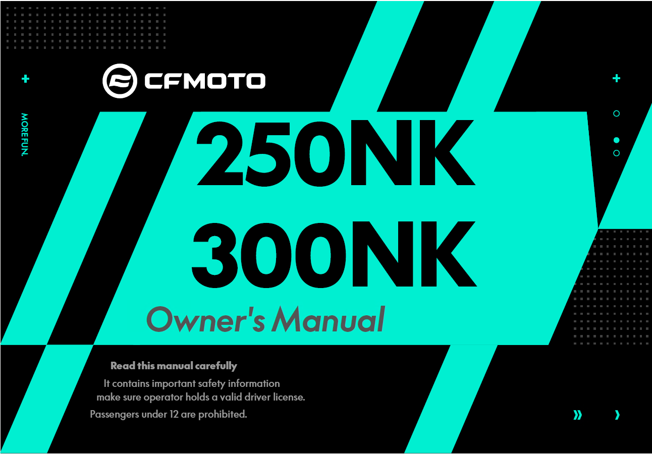 OWNERâS MANUAL - F38
