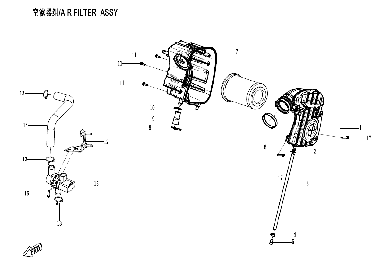AIR FILTER - F41