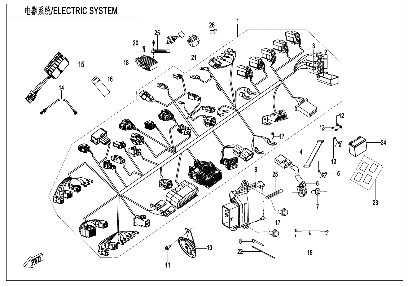 ELECTRIC SYSTEM - F15