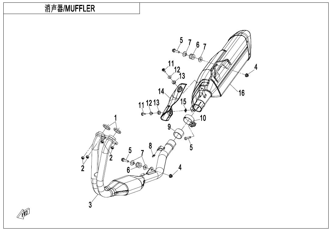MUFFLER - F02