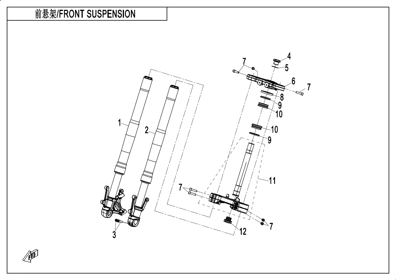FRONT SUSPENSION - F05