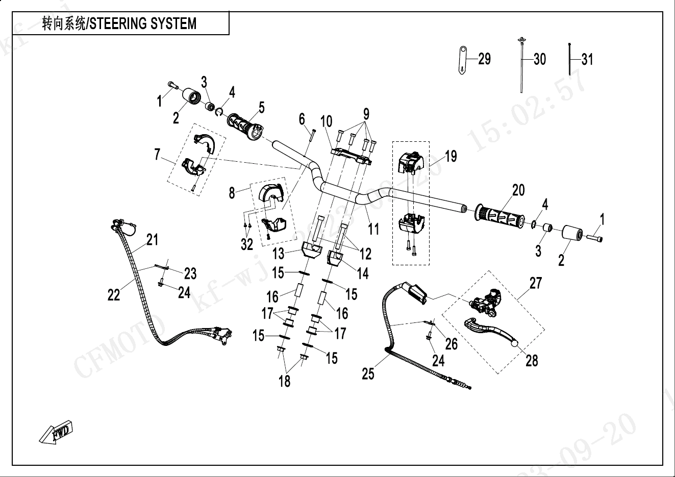 STEERING SYSTEM - F10