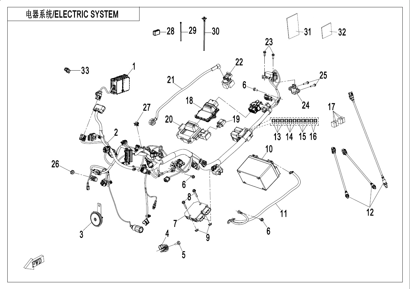 ELECTRIC SYSTEM - F15
