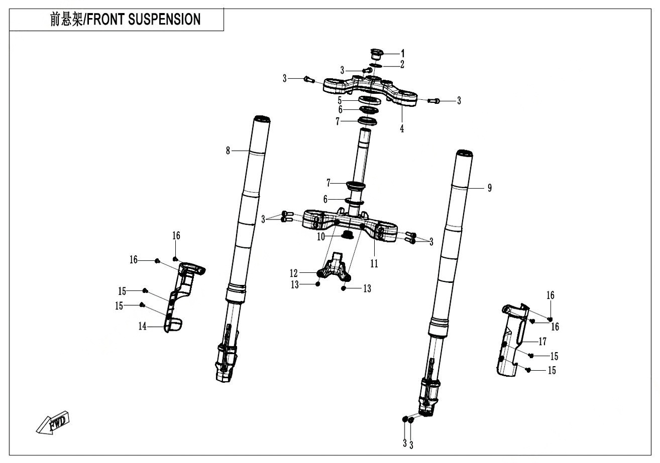 FRONT SUSPENSION - F05