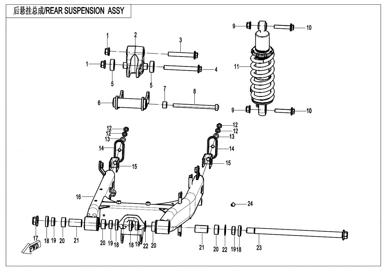 REAR SUSPENSION - F06