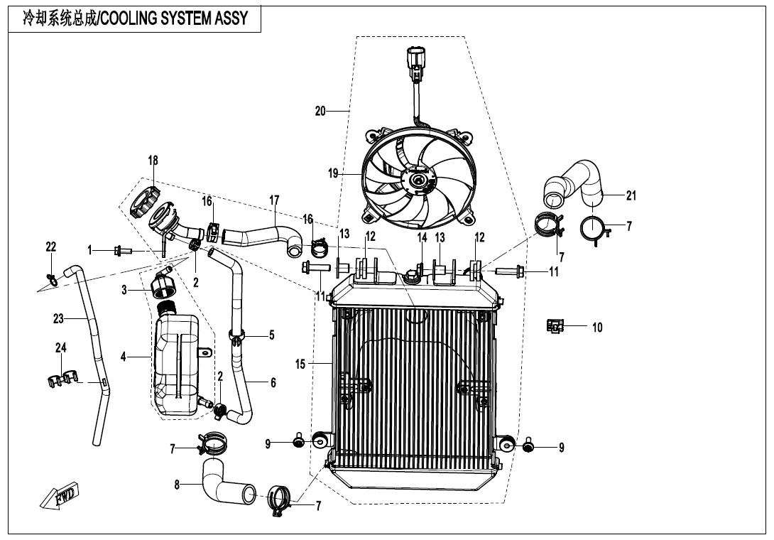 COOLING SYSTEM - F18