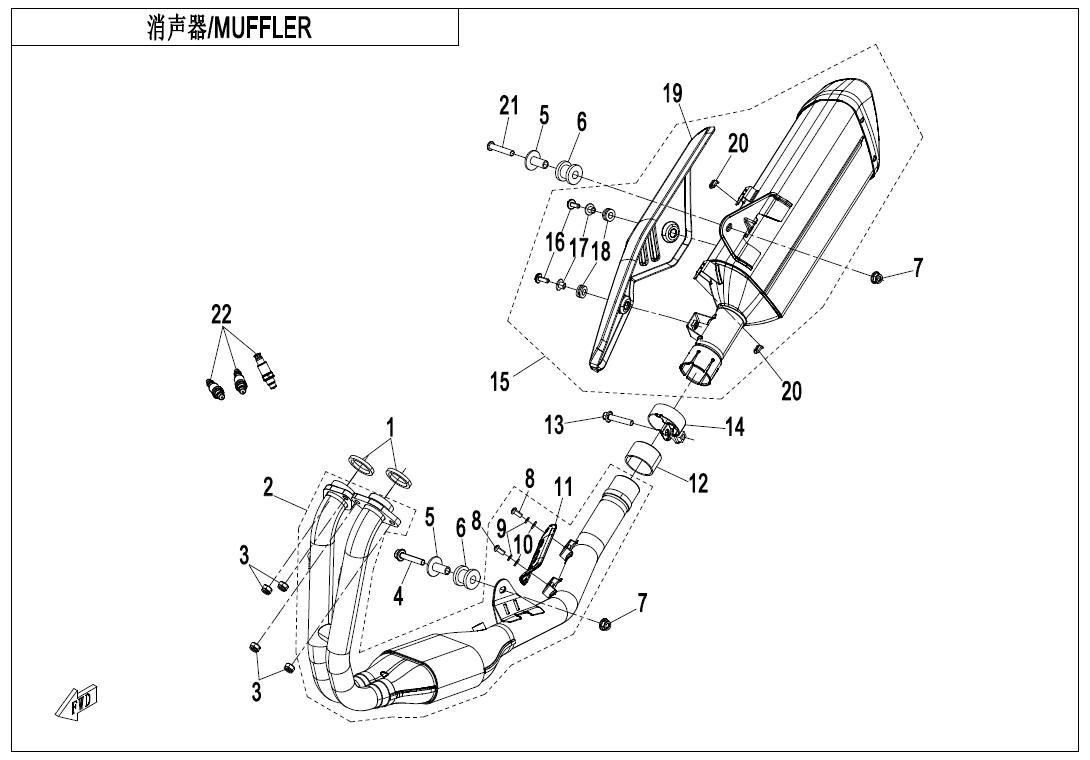 MUFFLER - F02