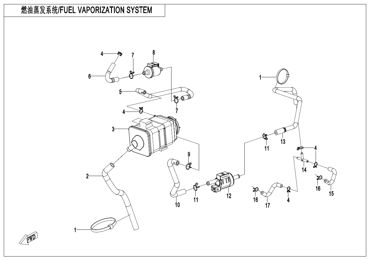 FUEL VAPORIZATION SYSTEM - F36