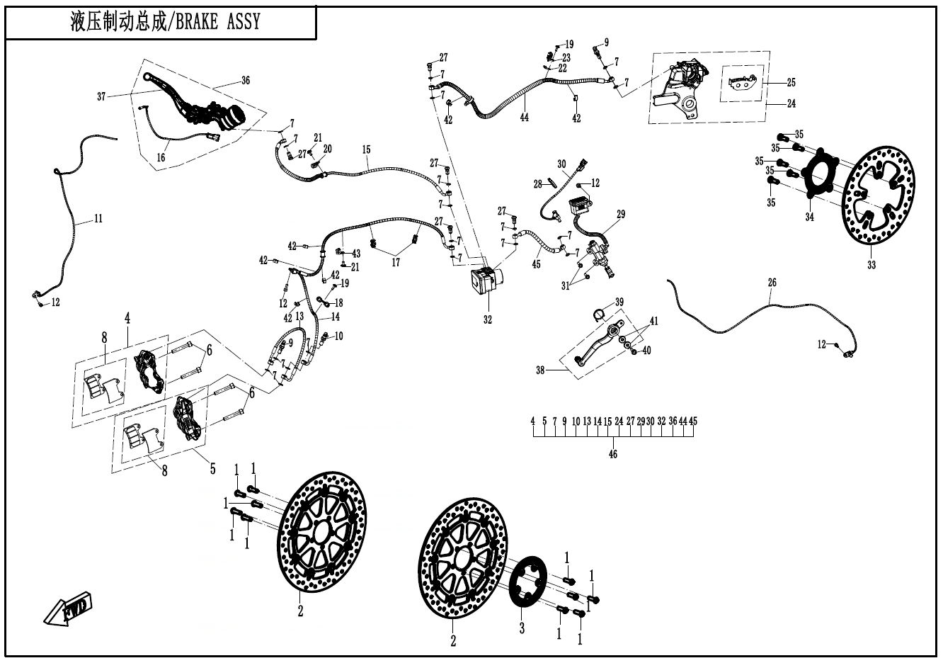 BRAKE SYSTEM - F08