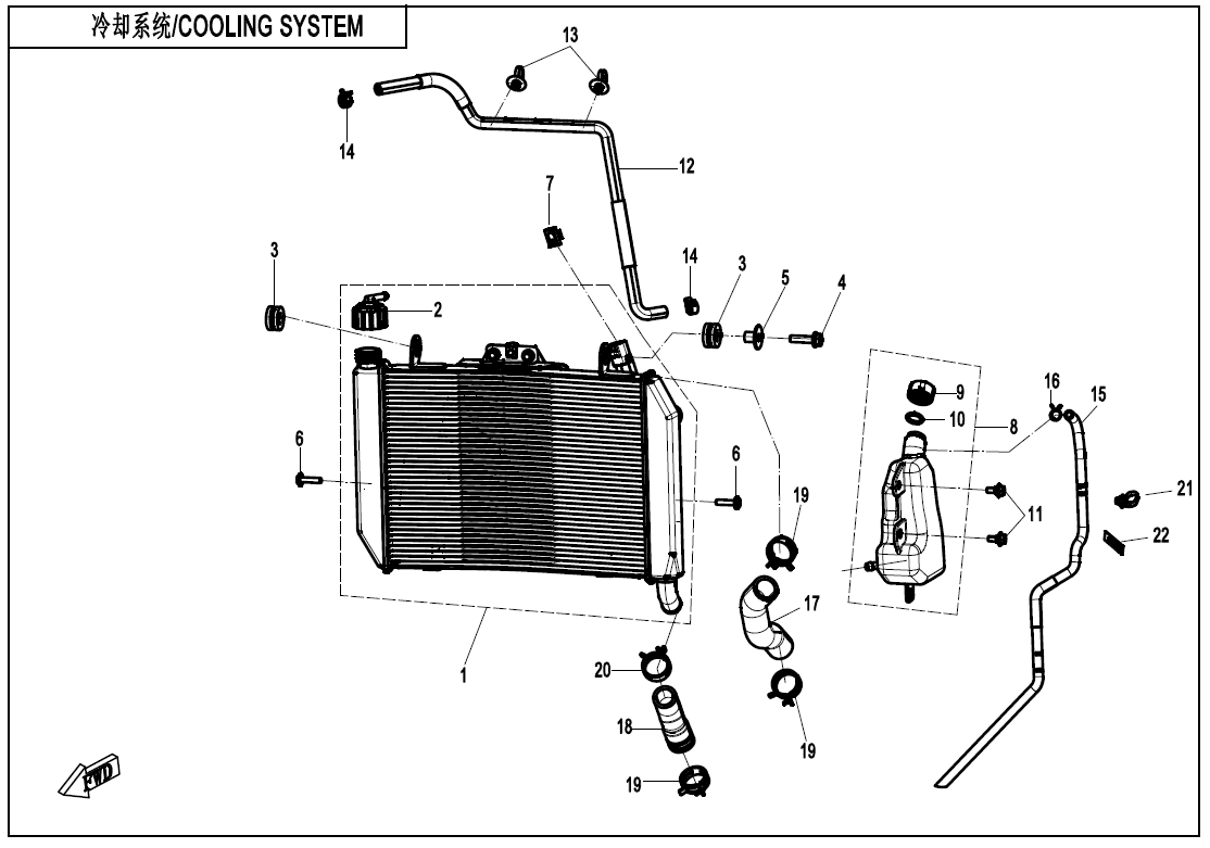 COOLING SYSTEM - F18