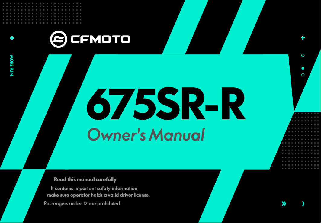 OWNERS MANUAL - F38