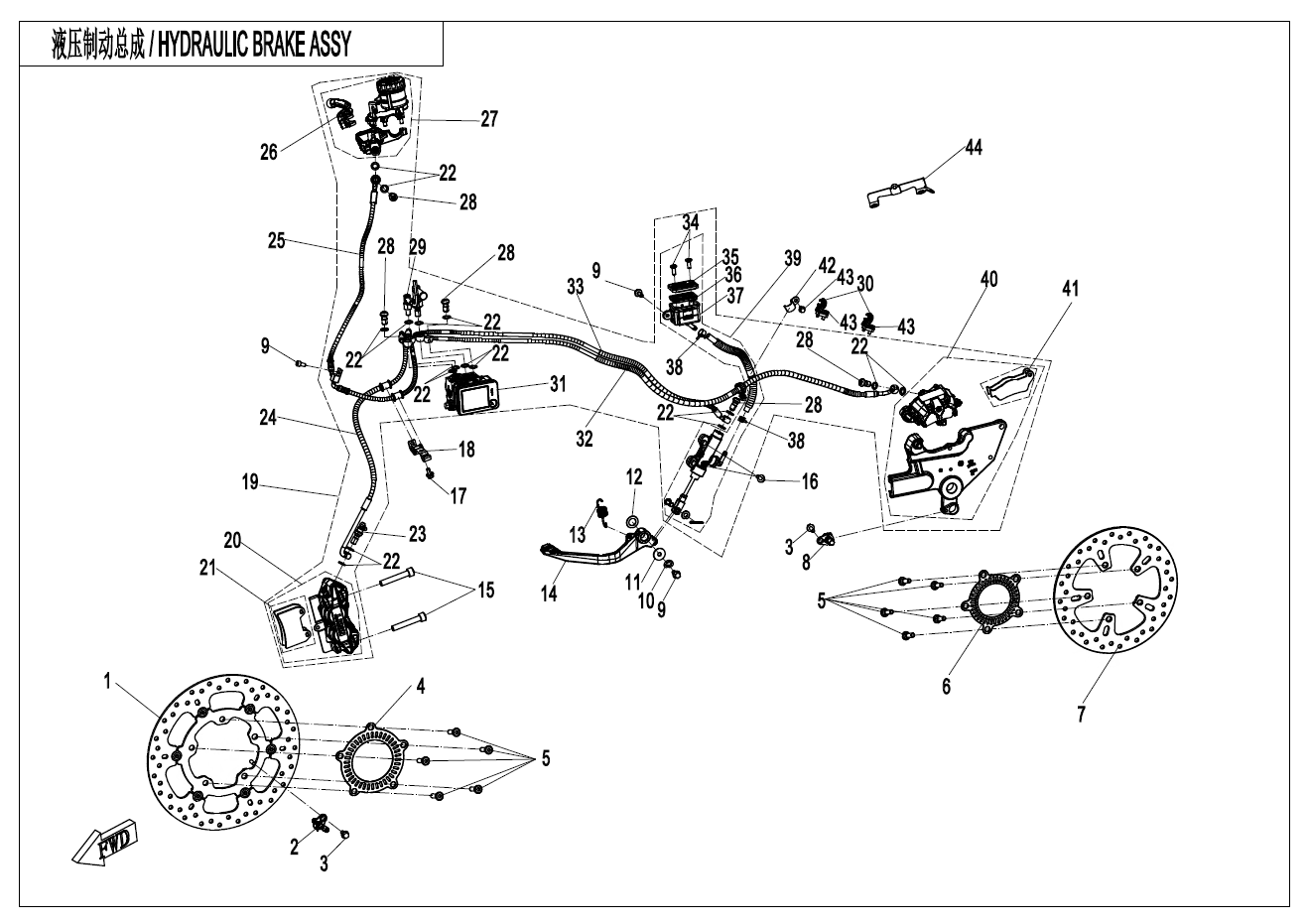 BRAKE ASSY(ABS) - F08