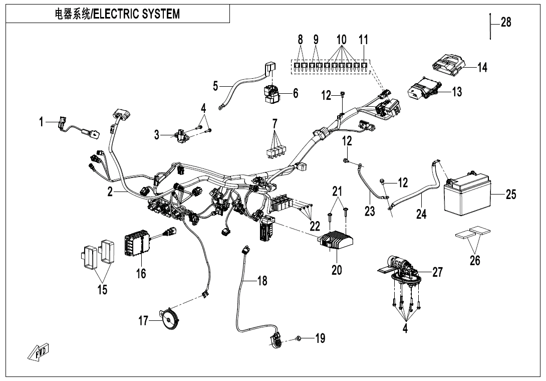 ELECTRIC SYSTEM - F15