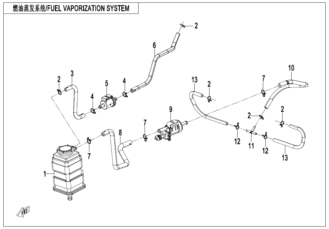 FUEL VAPORIZATION SYSTEM - F36