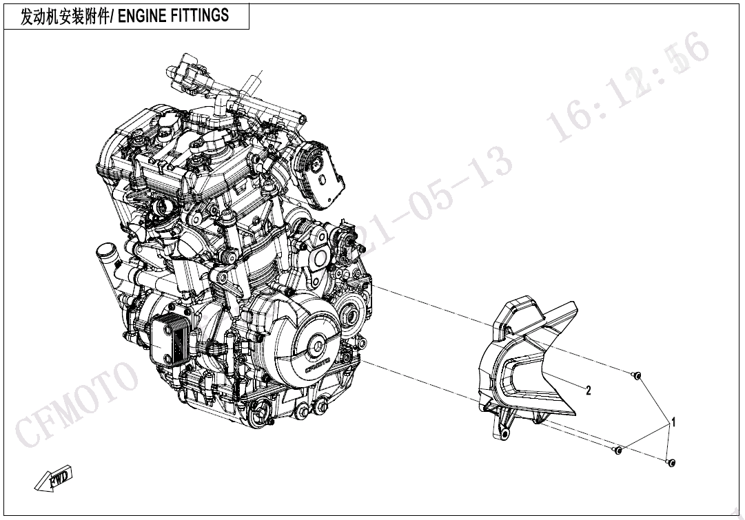 ENGINE FITTINGS(SPORT) - F00-A