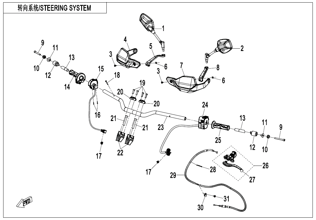 STEERING SYSTEM - F10