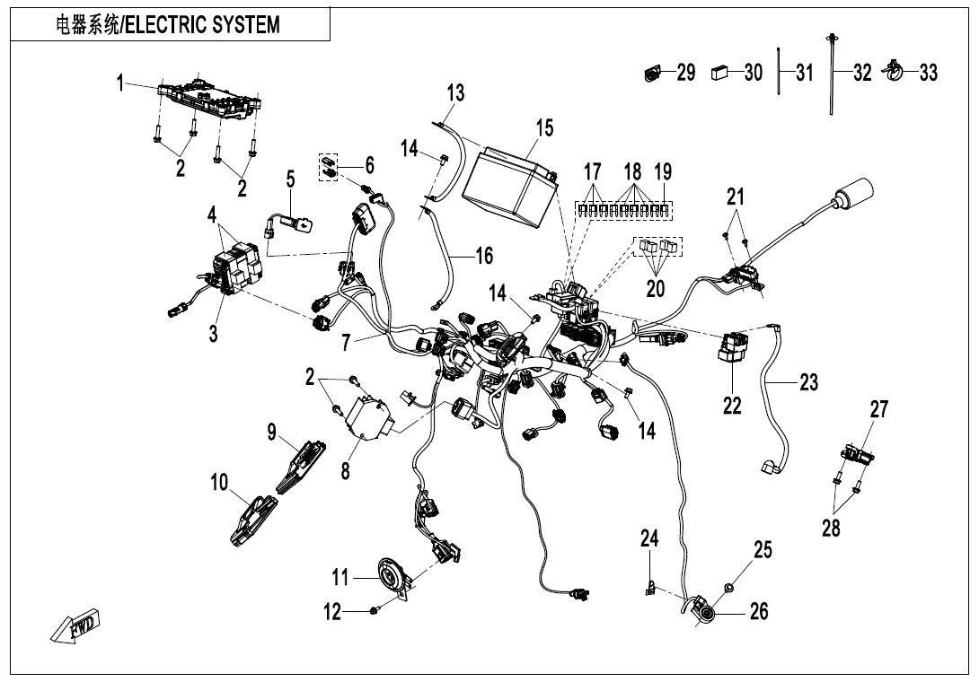 ELECTRIC SYSTEM - F15