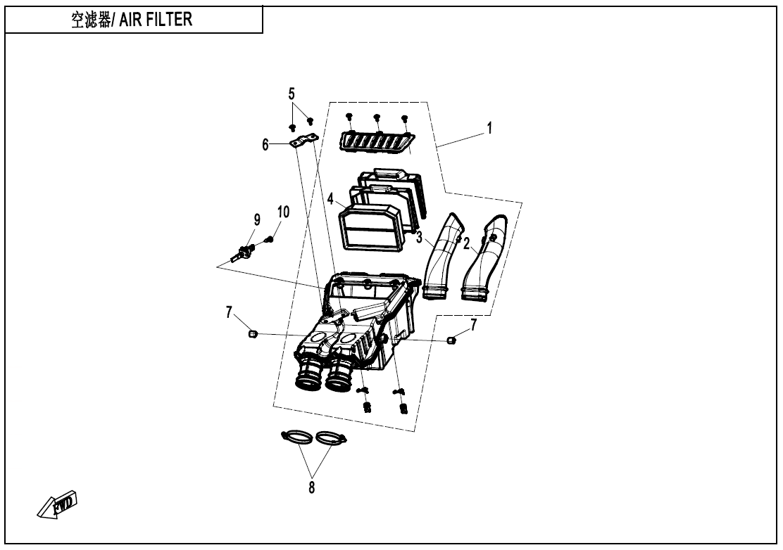 AIR FILTER - F41