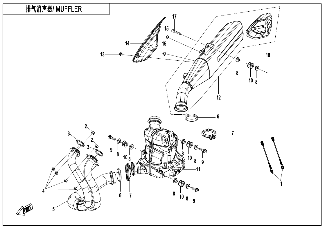 MUFFLER - F02