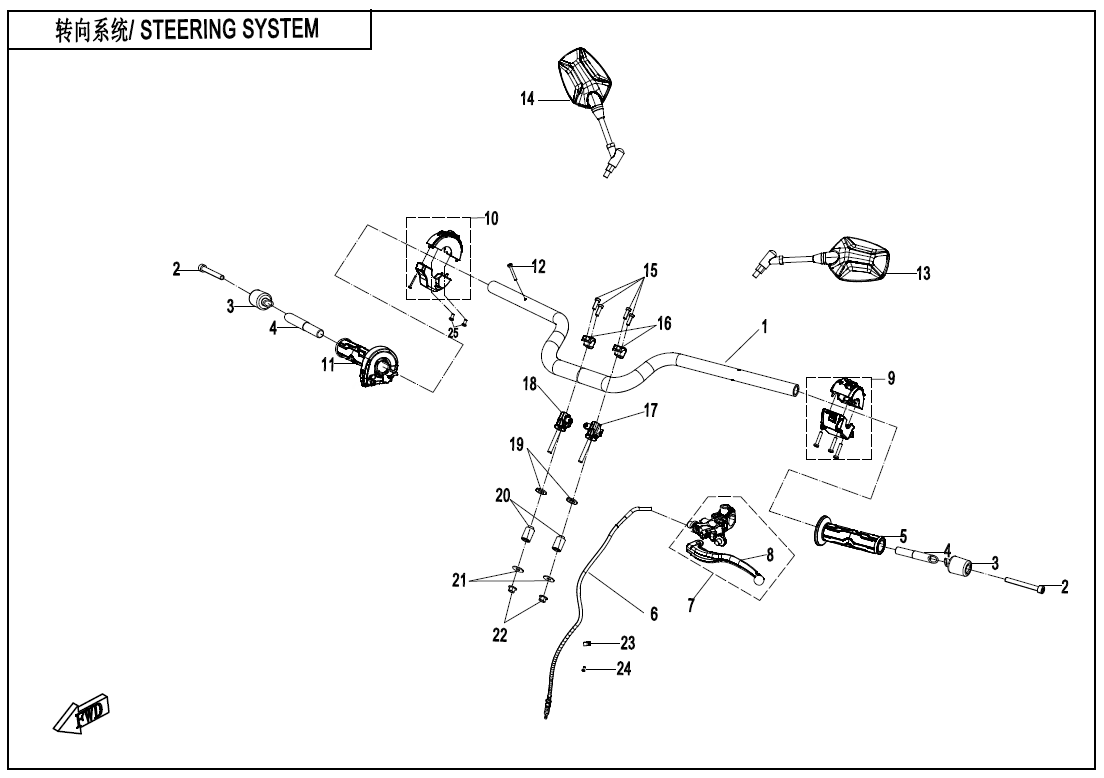 STEERING SYSTEM - F10-A