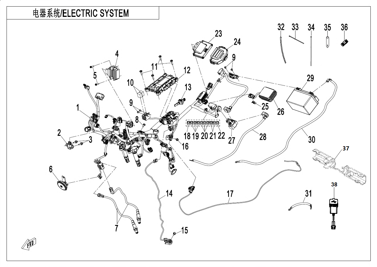 ELECTRIC SYSTEM - F15-A