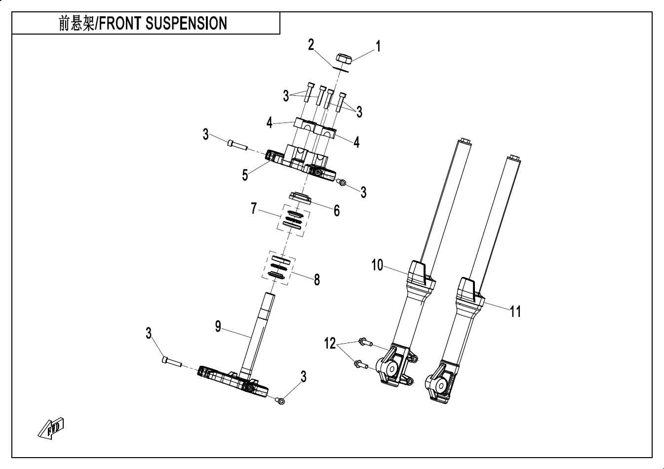FRONT SUSPENSION - F05