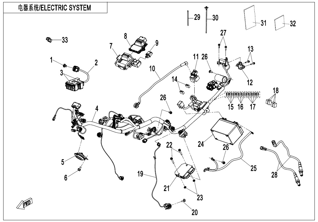ELECTRIC SYSTEM - F15