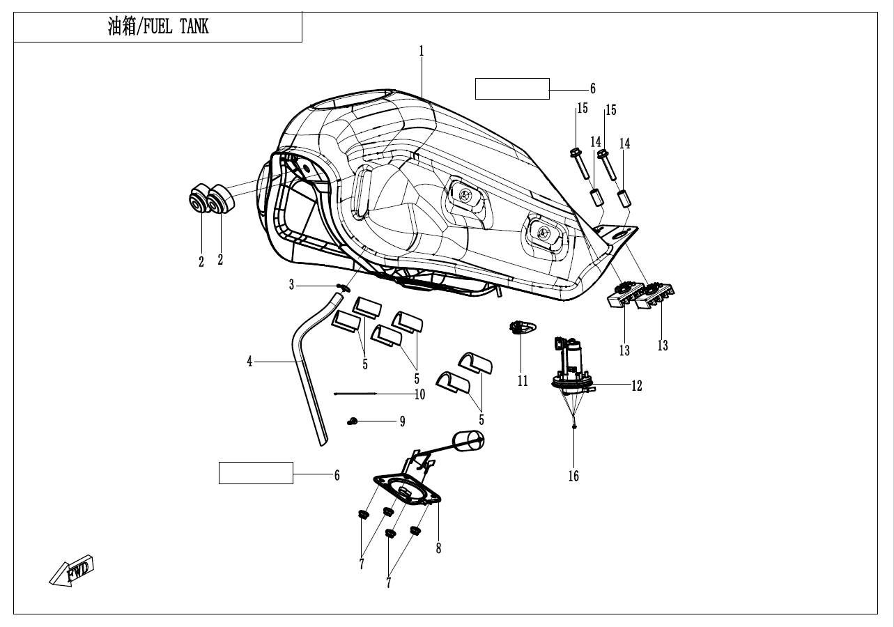 FUEL TANK - F12
