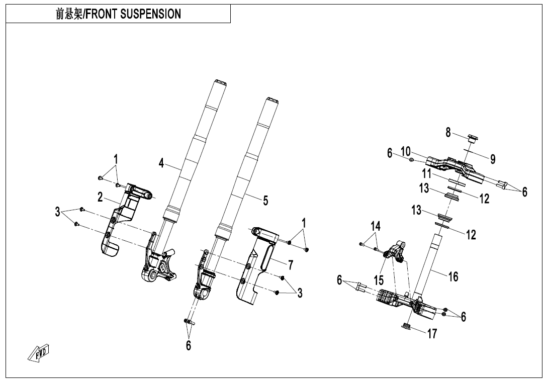 FRONT SUSPENSION - F05-1