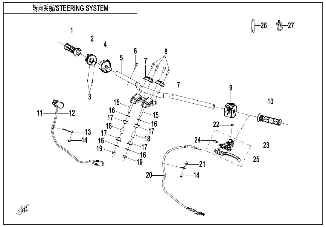 STEERING SYSTEM - F10