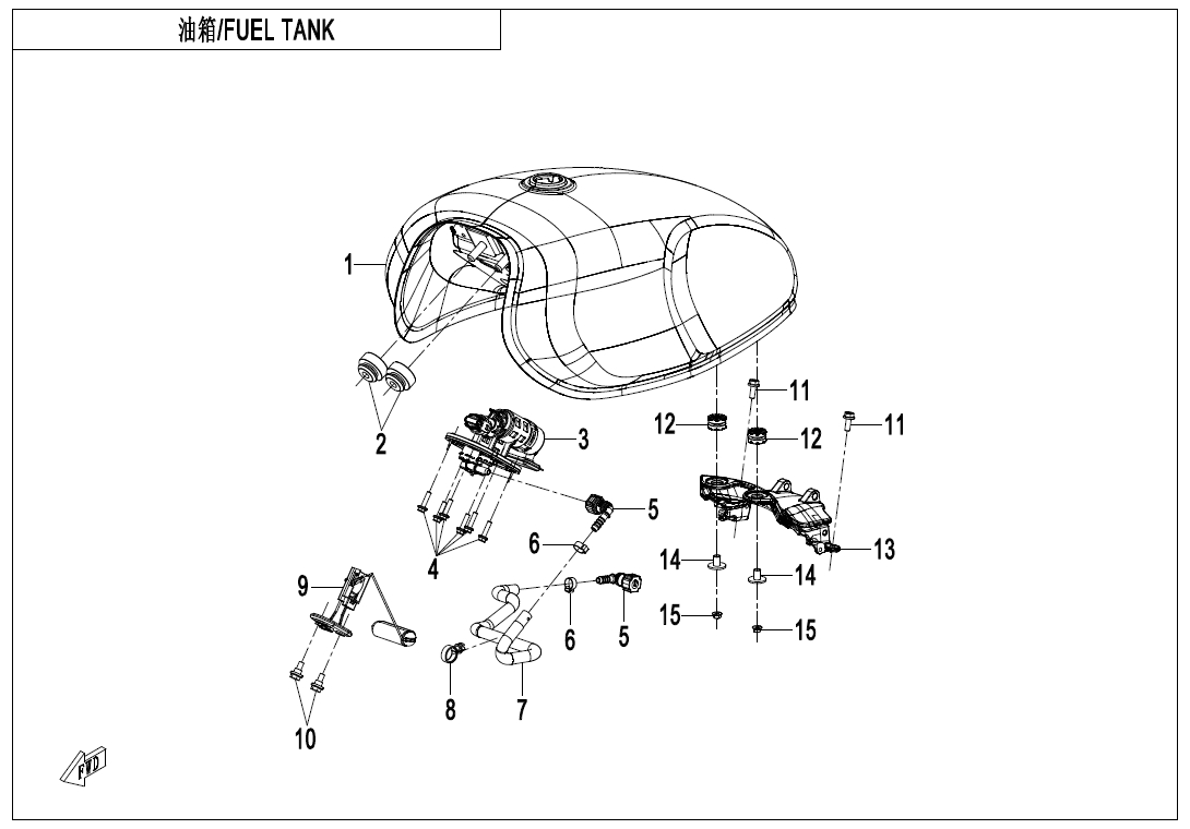 FUEL TANK - F12