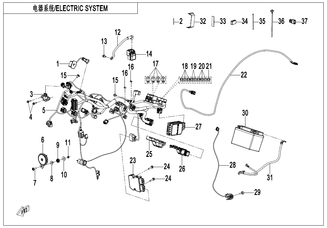 ELECTRIC SYSTEM - F15