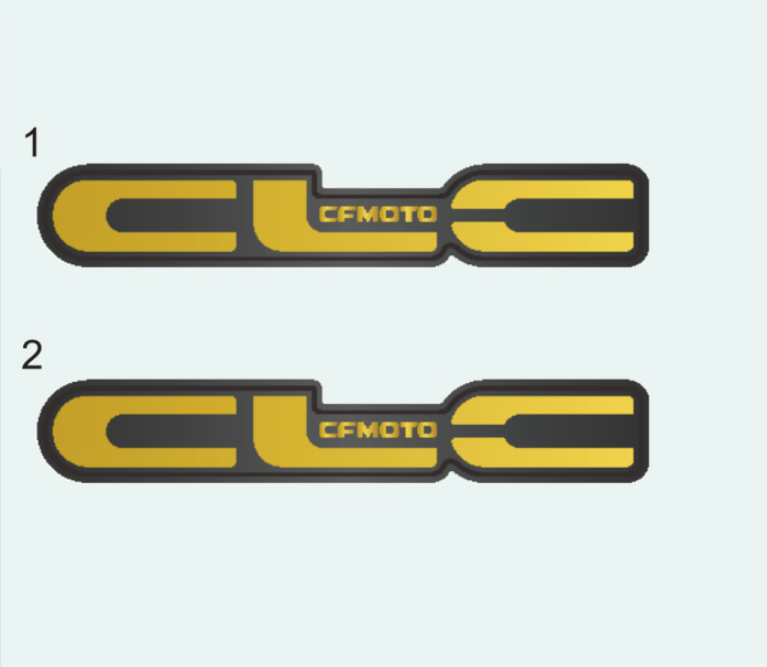 FUEL TANK  LABEL - F19-2-B