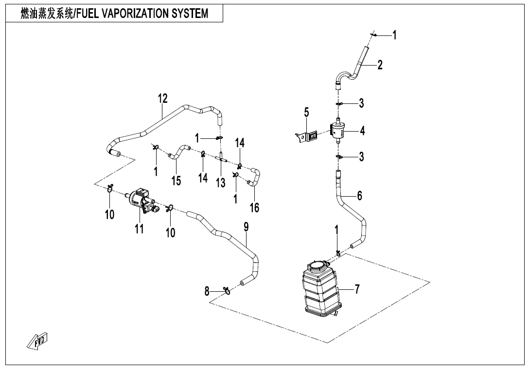 FUEL VAPORIZATION SYSTEM - F36