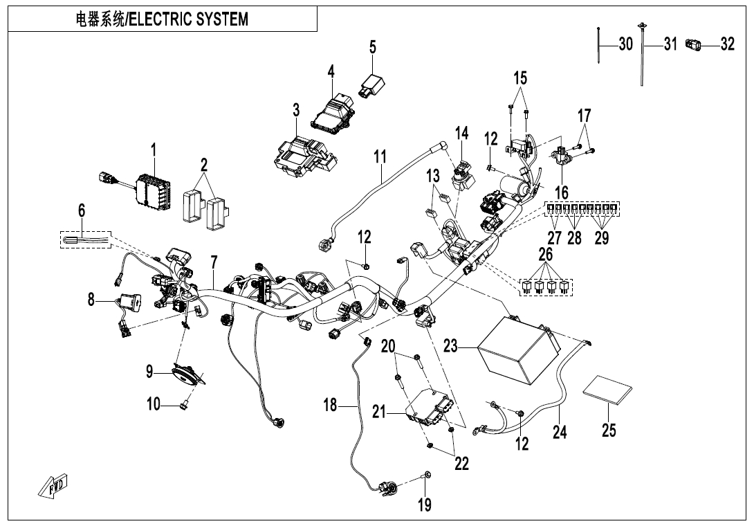 ELECTRIC SYSTEM - F15