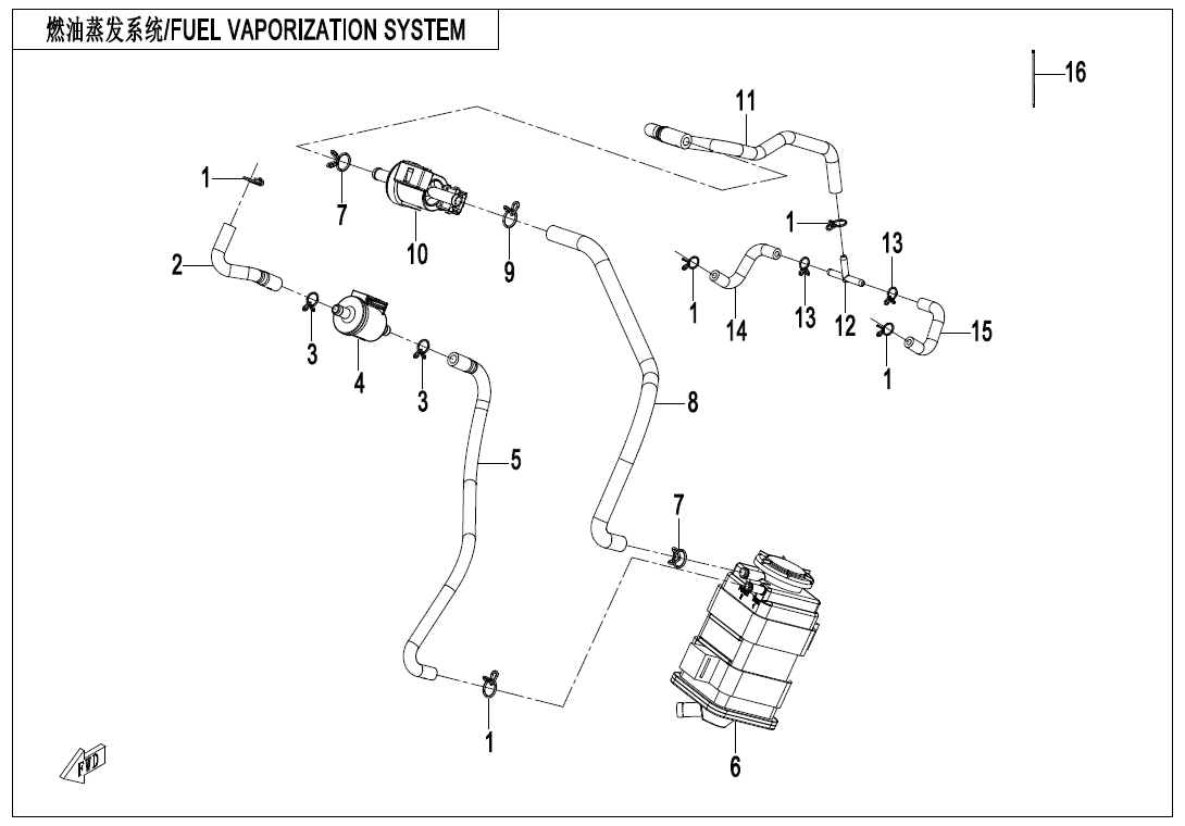 FUEL VAPORIZATION SYSTEM - F36