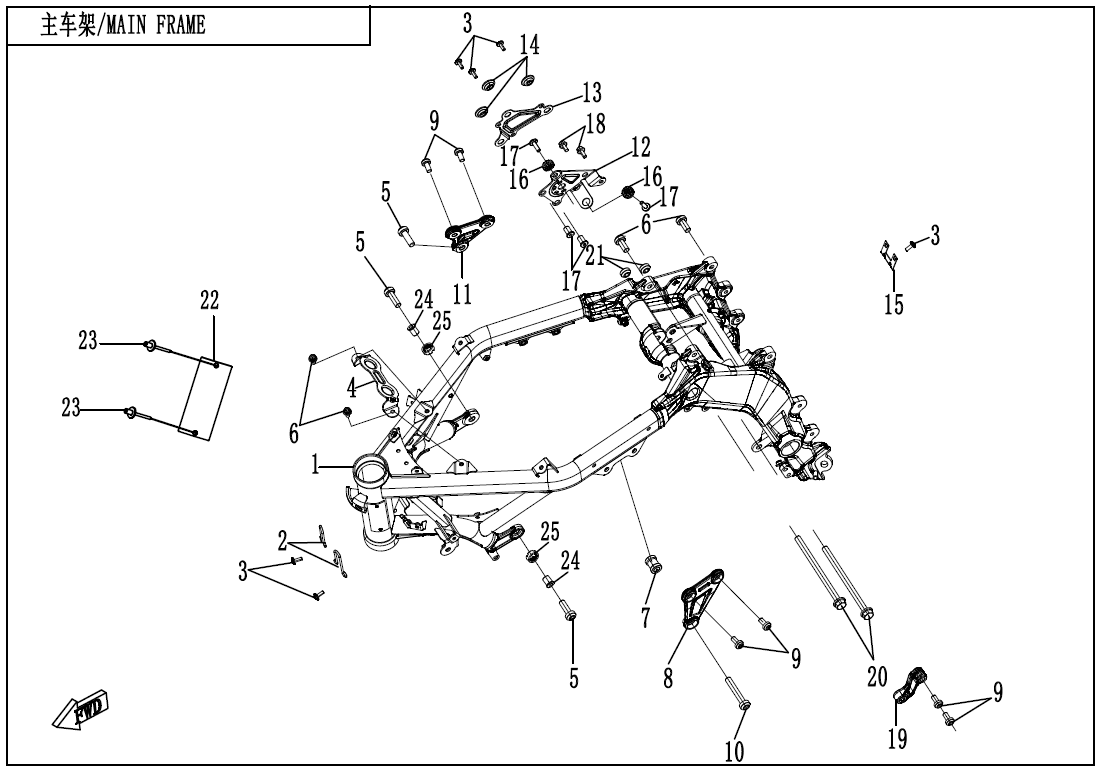 MAIN FRAME - F03-1