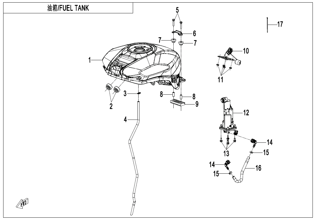 FUEL TANK - F12