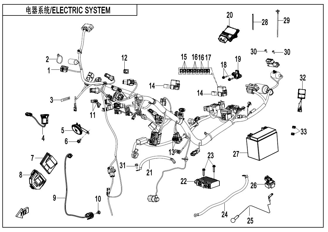 ELECTRIC SYSTEM - F15