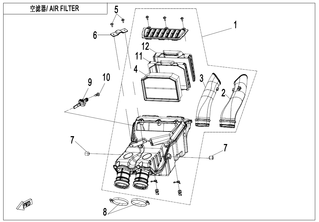 AIR FILTER - F41