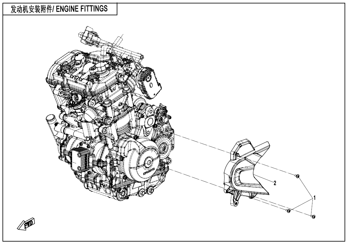 ENGINE FITTINGS(SPORT) - F00-A
