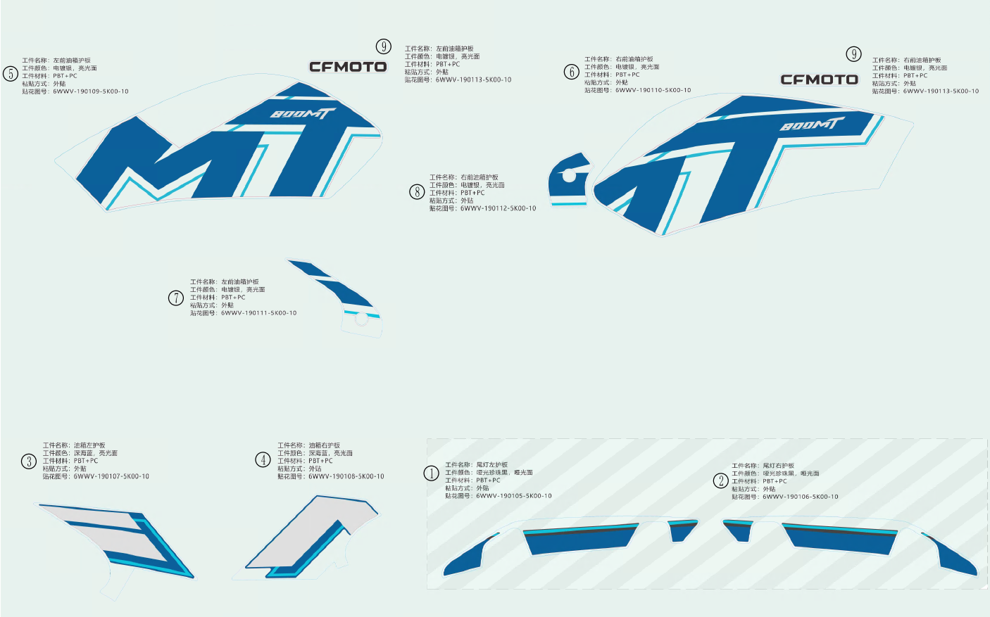 DECAL-SPORT-TWILIGHT BLUE - F19-3-V2